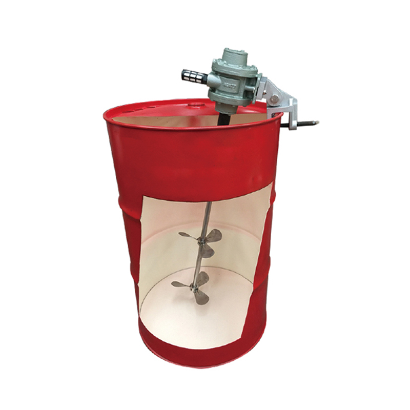JS-AMV3 Gaston pisau poros baja tahan karat Mixer pneumatik pelat horizontal