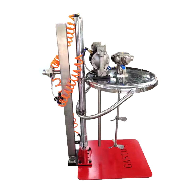 TG-AMP5-WB25 Gaston pneumatik angkat mixer pneumatik tetap